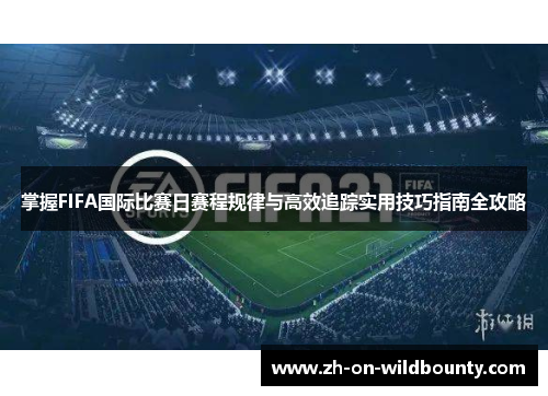 掌握FIFA国际比赛日赛程规律与高效追踪实用技巧指南全攻略